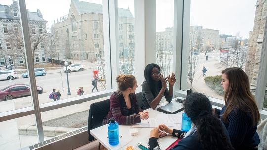 Queen's University students